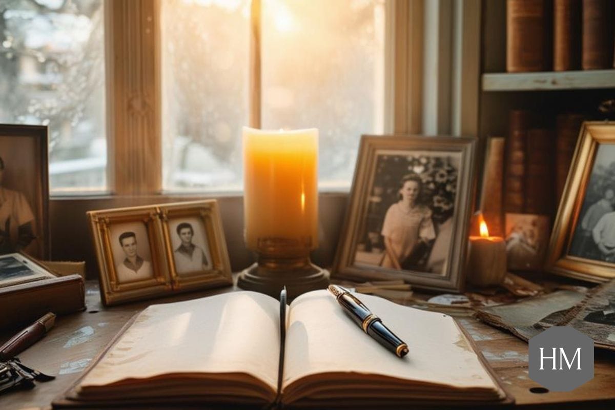 Writing a tribute for a funeral