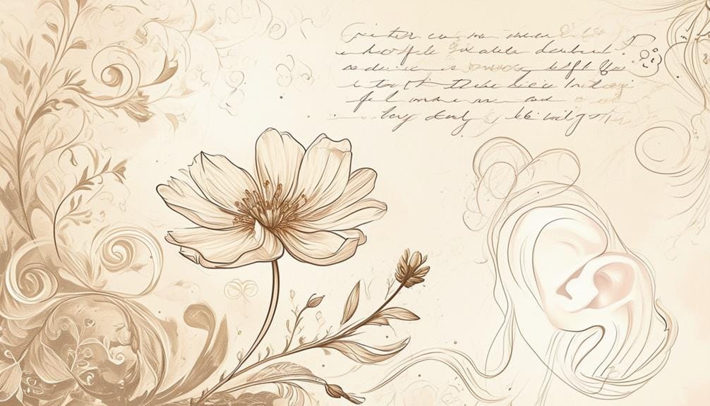 Example of a sympathy card