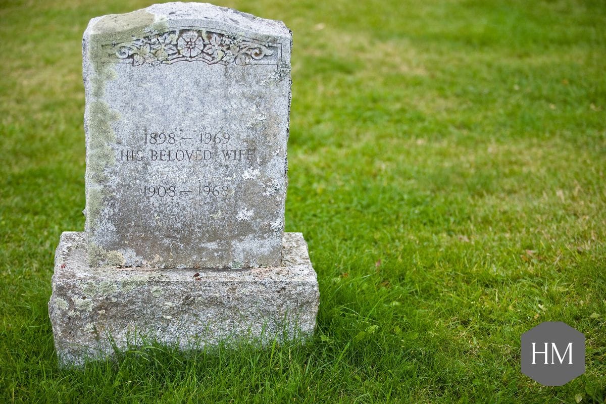 What Goes on a Headstone?