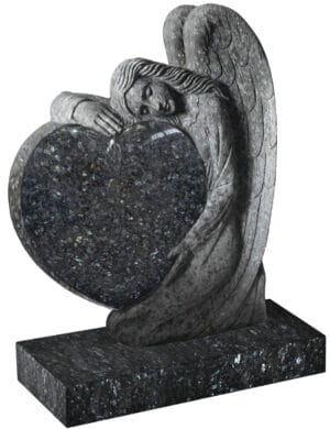 wg157 heart shaped memorial