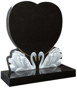 WG159 Heart Shaped Memorial