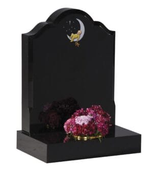 wg232 children's memorial with painted baby clothes