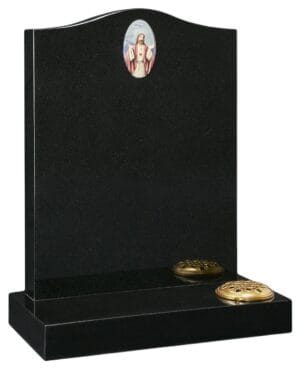 WG39 Cemetery Memorial with Hand-Painted Resin Ornament