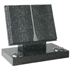 book shaped memorials